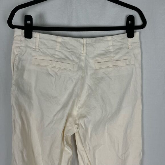 Peruvian Connection White Linen Trouser - Women’s 8 - Picture 5 of 7
